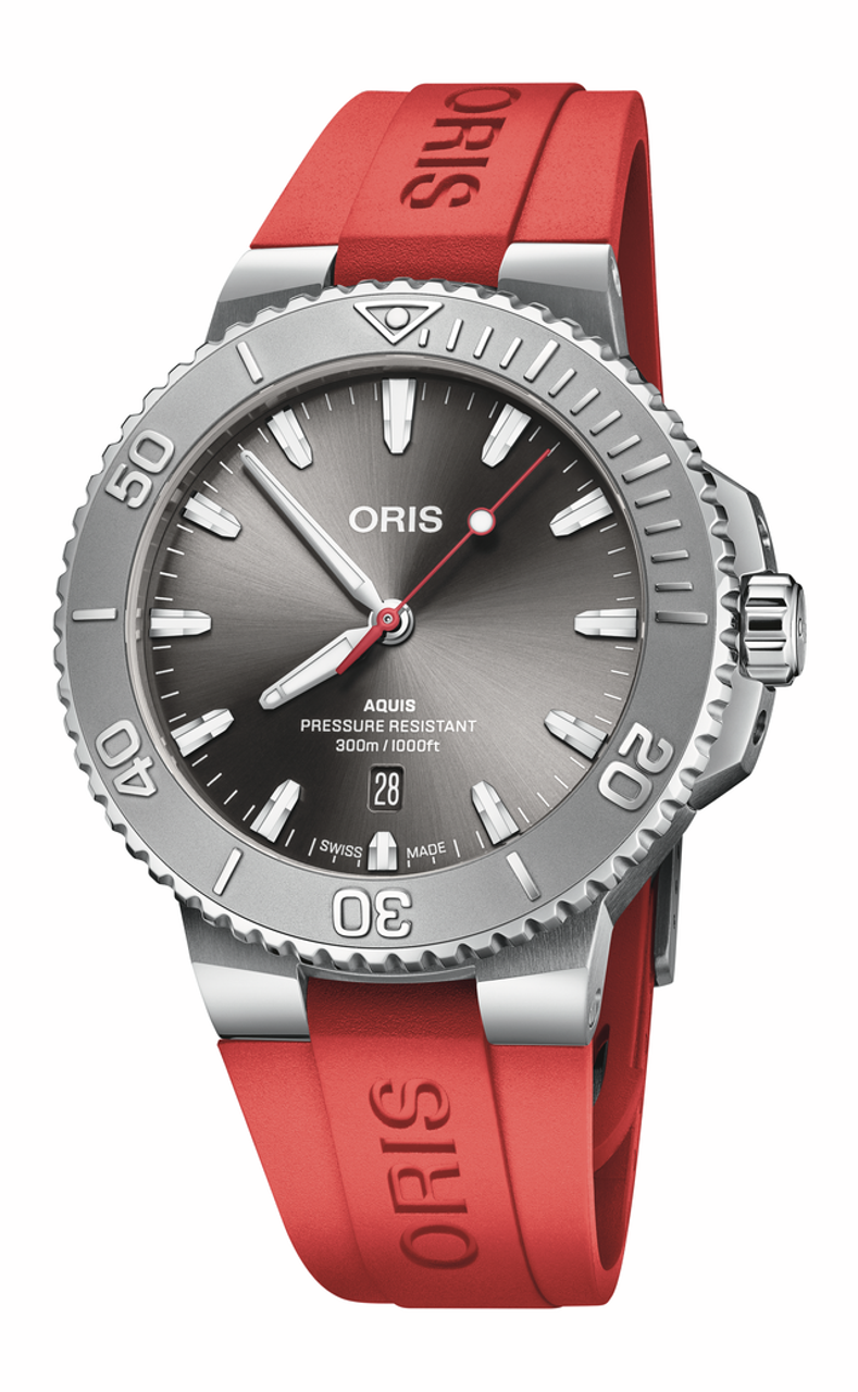 Oris Aquis Date Relief Automatic Watch 01 733 7789 4153-07 4 23 36FC