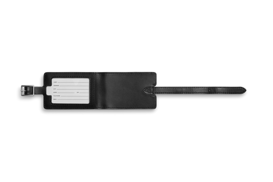 Shinola Leather Luggage Tag S0320294831-1-Blk-OS-VNM
