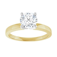 Lab-Grown 1 Carat Solitaire Diamond Ring