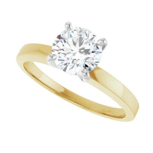 Lab-Grown 1 Carat Solitaire Diamond Ring