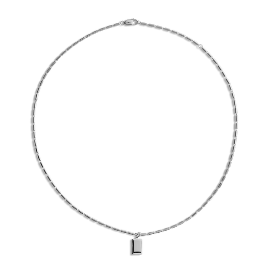Petite Rectangular Tag Necklace S1820493207-1-StrlngSil-OS-THA