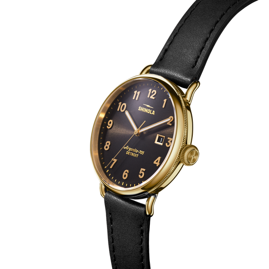 Shinola Canfield Watch S0120494093-1-Blk-38-USA