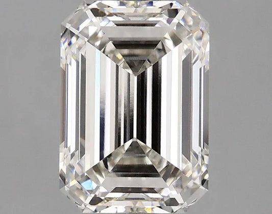 2.12ct Emerald Lab Grown Diamond (Colour H, Clarity VVS2, IGI Certified)