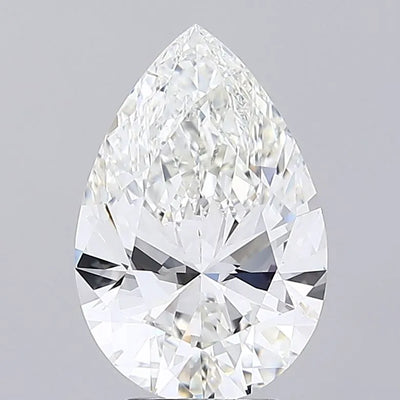 4.08ct Pear Lab Grown Diamond (Colour G, Clarity VVS1, IGI)