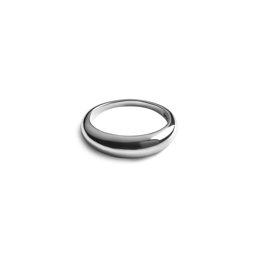 Signature Link Domed Ring S1820299687-1-StrlngSil-6-THA