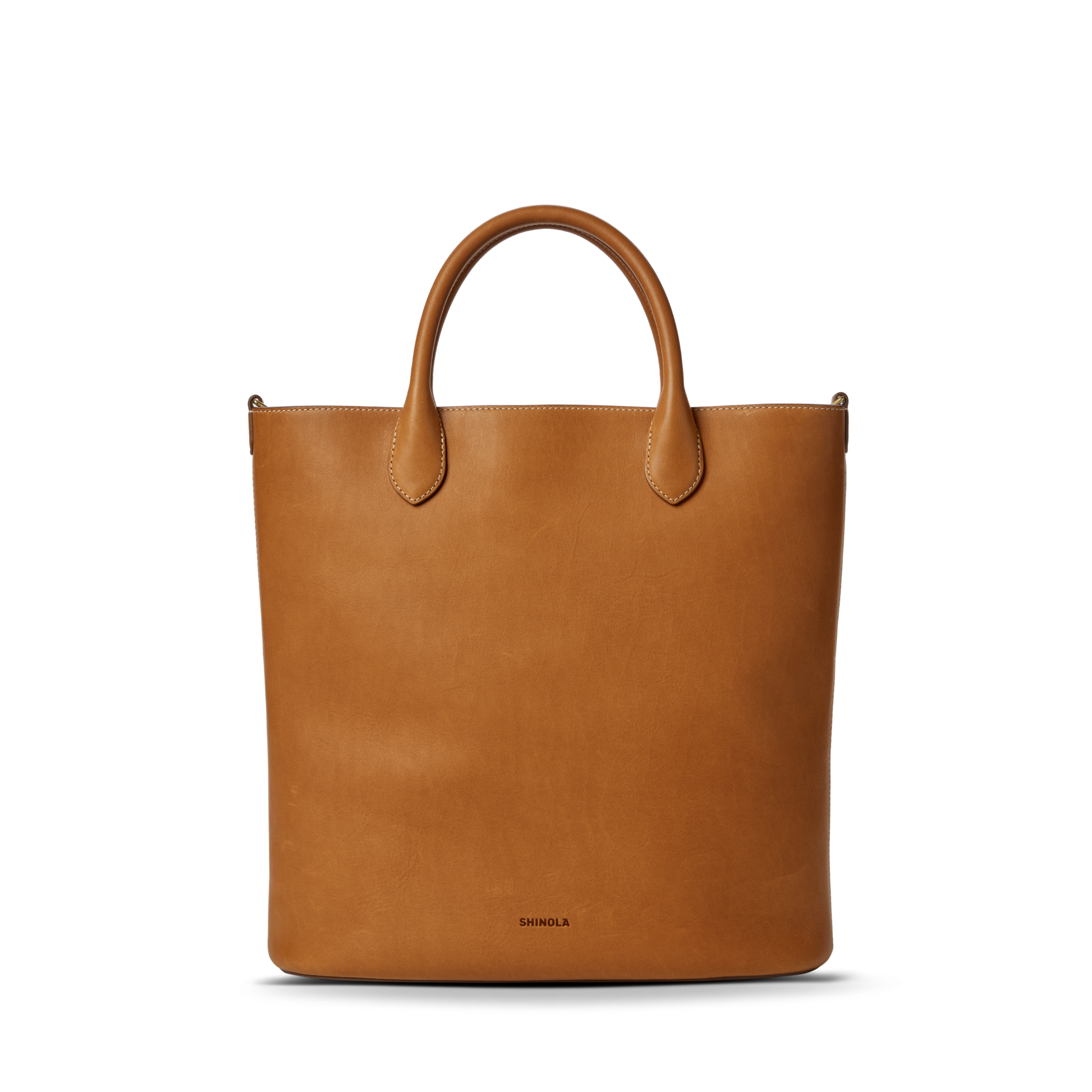 Shinola Leather 12 Hour Tote Bag S0320301992-1-Tan-OS-VNM