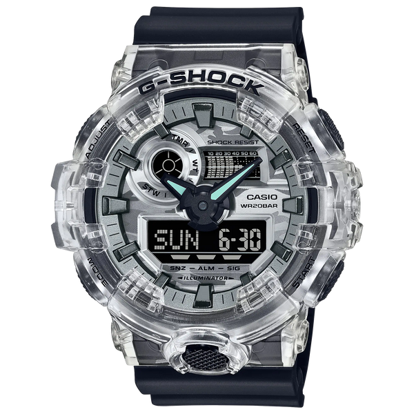 G-Shock GA700SKC-1A Translucent Skeleton Ana-Digi