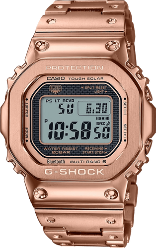 G-Shock GMWB5000GD-4 Rose Gold Full Metal Square