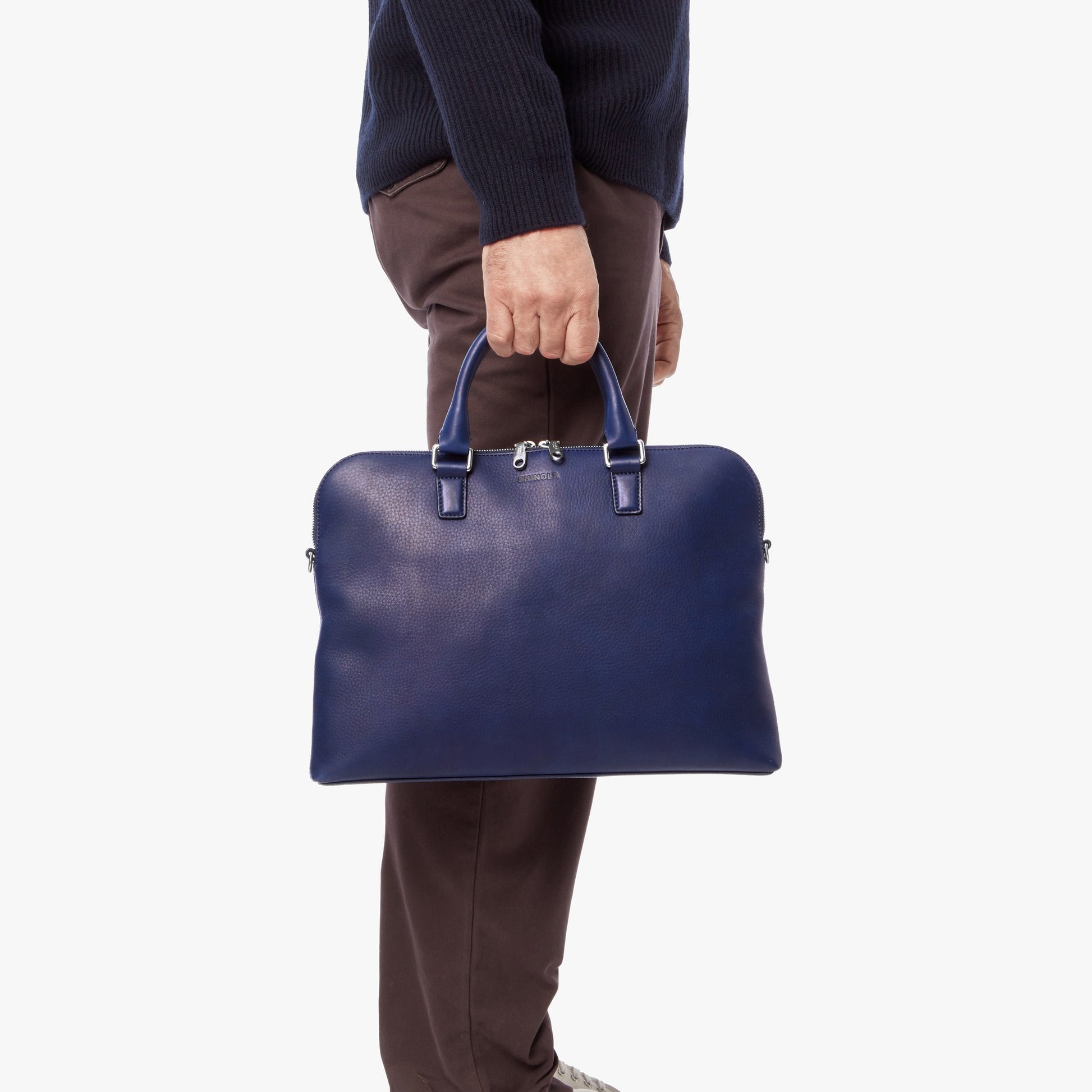 Shinola Leather Portfolio Briefcase S0320301983-1-Lake-OS-VNM