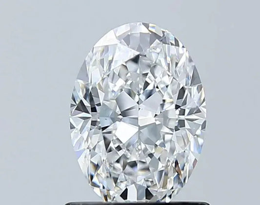 1.01ct Oval Natural Diamond (Colour D, Clarity VS2, Cut EX, GIA Certified)