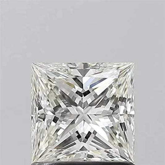 1.01ct Princess Natural Diamond (Colour H, Clarity VVS1, Cut EX, IGI Certified)