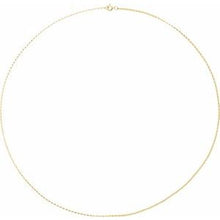 14K Yellow 1.1 mm Rolo 16