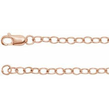 14K Rose 2.5 mm Cable 7