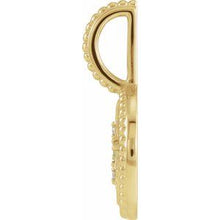 14K Yellow Natural Peridot & .005 CTW Natural Diamond Gemini Charm/Pendant 88215:146:P