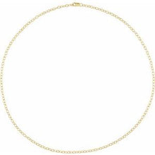 14K Yellow Gold-Filled 2.5 mm Cable 16