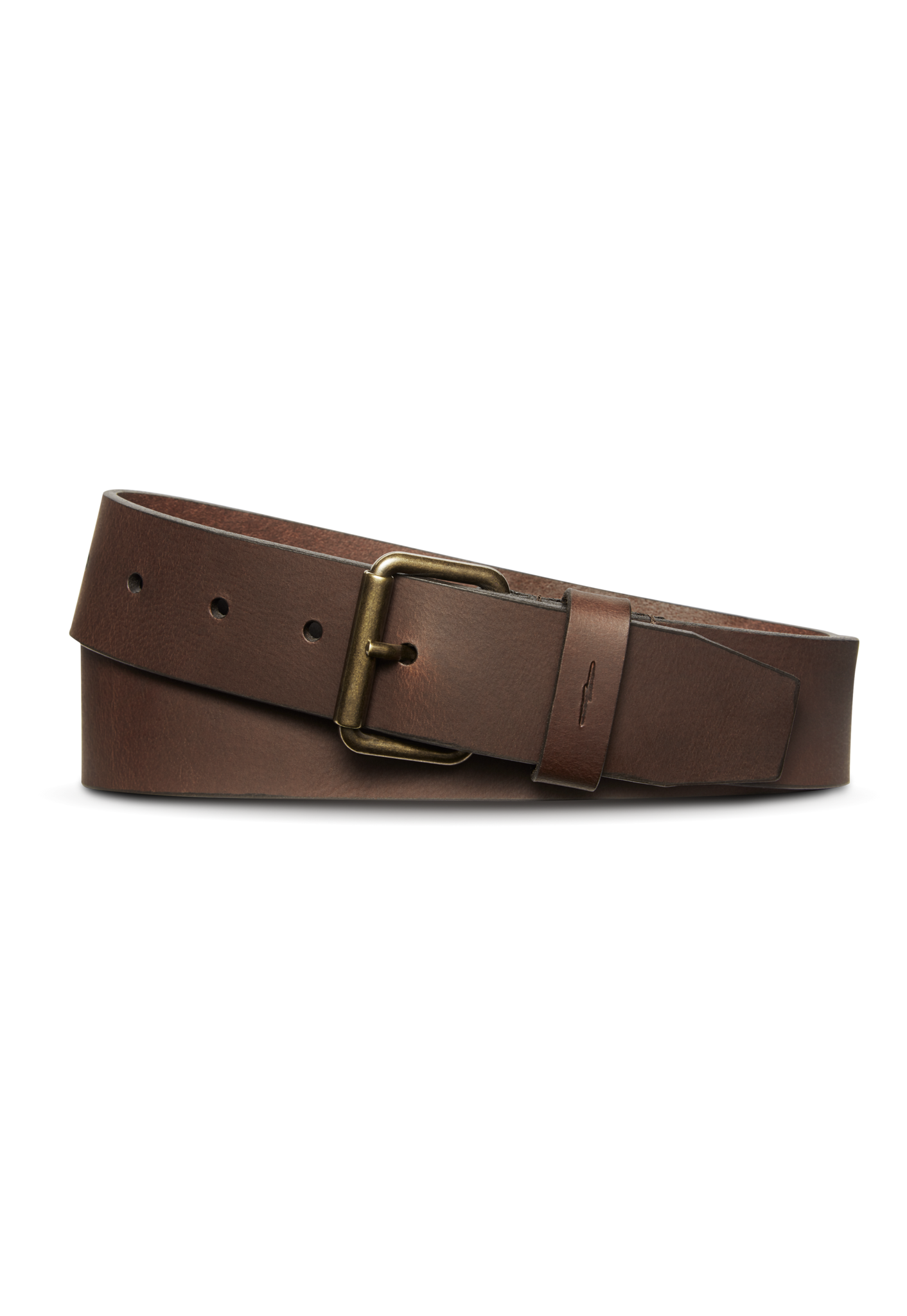 Shinola Leather 1 1/2" Rambler Belt S0320135633-1-DkBrn-32-GBR