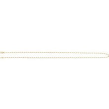 14K Yellow 1.5 mm Adjustable Figaro 16-18