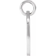 Sterling Silver Script Initial B Pendant 88227:209:P