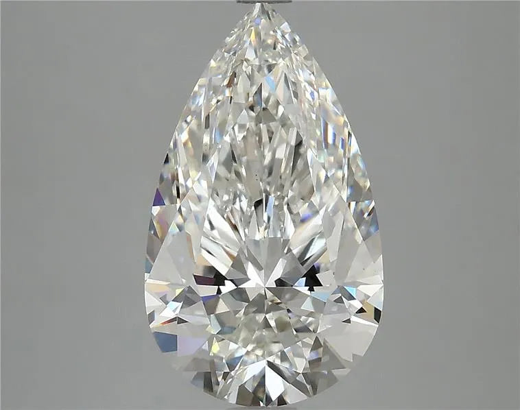 4.42ct Pear Lab Grown Diamond (Colour G, Clarity VVS2, IGI)