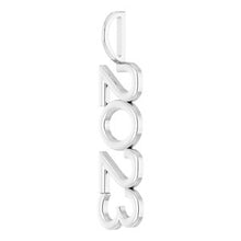 Sterling Silver 2023 Year Charm/Pendant 87773:125:P