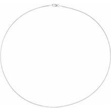 Rhodium-Plated Sterling Silver 1 mm Box 18