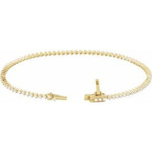 14K Yellow 1 1/2 CTW Natural Diamond 7 1/4