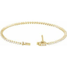 14K Yellow 1 1/2 CTW Lab-Grown Diamond 7 1/4