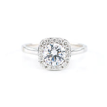 Cushion Halo Diamond Engagement Ring 4690069