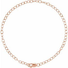 14K Rose 2.5 mm Cable 7