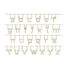 14K White .08 CTW Natural Diamond Lowercase Initial T 16