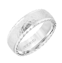 Low Dome Round Edge Carved Wedding Band 11-WV8727W7-G.00-3.00