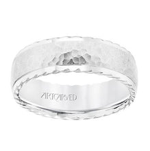 Low Dome Round Edge Carved Wedding Band 11-WV8727W7-G.00-3.00