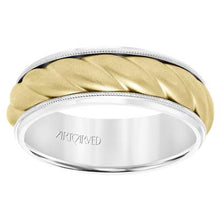 Low Dome Round Edge Carved Wedding Band 11-WV8729WY7-G.00-3.00