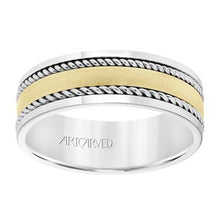 Low Dome Round Edge Carved Wedding Band 11-WV8731WY7-G.00-3.00