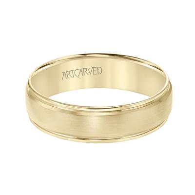 Low Dome Round Edge Carved Wedding Band 11-WV8899Y6-G.003.25