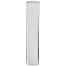 Sterling Silver Engravable Four-Sided Bar Pendant 87619:140:P