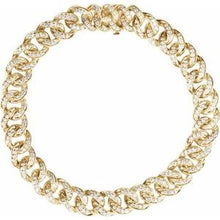 14K Yellow 1 1/2 CTW Natural Diamond Link 7