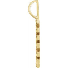 14K Yellow 1/10 CTW Natural Diamond Mama Charm/Pendant 88422:106:P