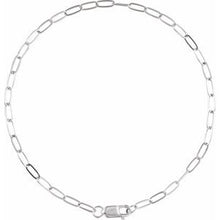 Sterling Silver 2.1 mm Paperclip-Style 7