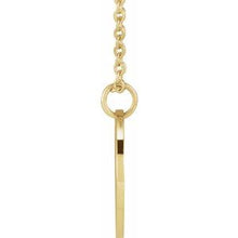 14K Yellow Poppy August Birth Flower 16-18