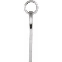 Sterling Silver Waterlily July Birth Flower 16-18