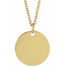 14K Yellow Chrysanthemum November Birth Flower 16-18