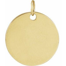 14K Yellow Lily of the Valley May Birth Flower Pendant 88529:158:P