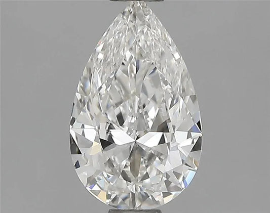 0.72ct Pear Natural Diamond (Colour F, Clarity VVS1, Cut EX, GIA Certified)