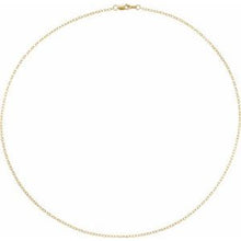 14K Yellow Gold-Filled 1.8 mm Flat Cable 16