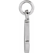 Sterling Silver Petite Initial A Pendant 88516:185:P