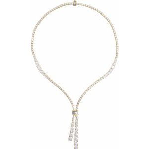 14K Yellow 26 1/5 CTW Lab-Grown Diamond 20" Necklace 689050:LG600:P