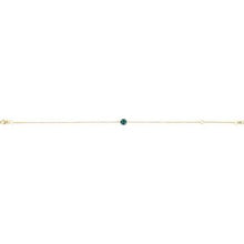 14K Yellow Lab-Grown Alexandrite  6 1/2-7-1/2