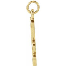 14K Yellow Petite Initial H Pendant 88516:243:P