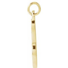 14K Yellow Petite Initial B Pendant 88516:273:P